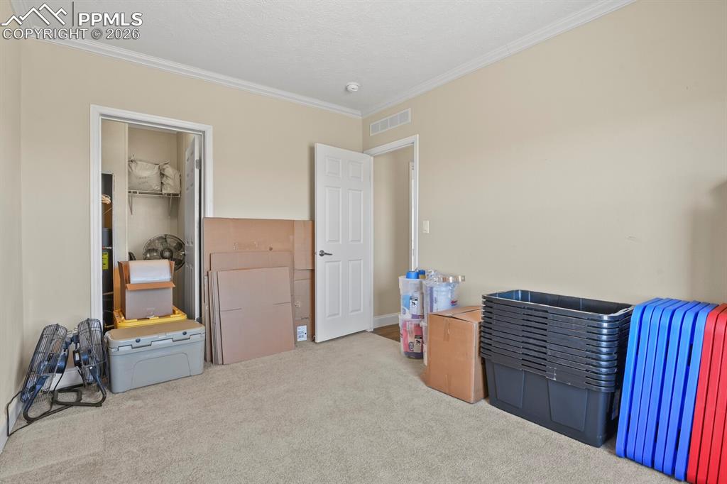 5895 Bar 10 Road Colorado Springs, CO 80928 - Photo 17 of 50 a view of room with furniture and closet