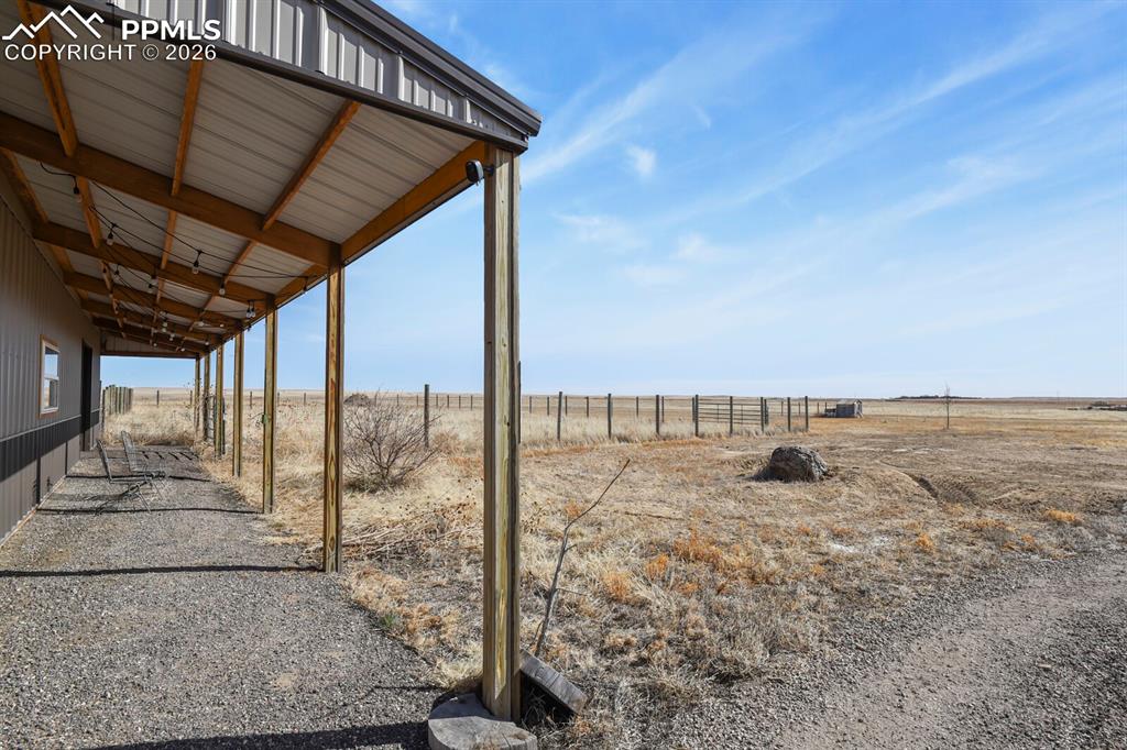 5895 Bar 10 Road Colorado Springs, CO 80928 - Photo 24 of 50 a view of a terrace view