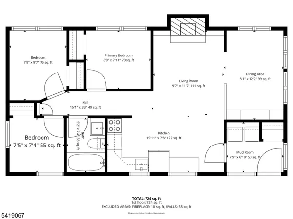 a picture of a floor plan