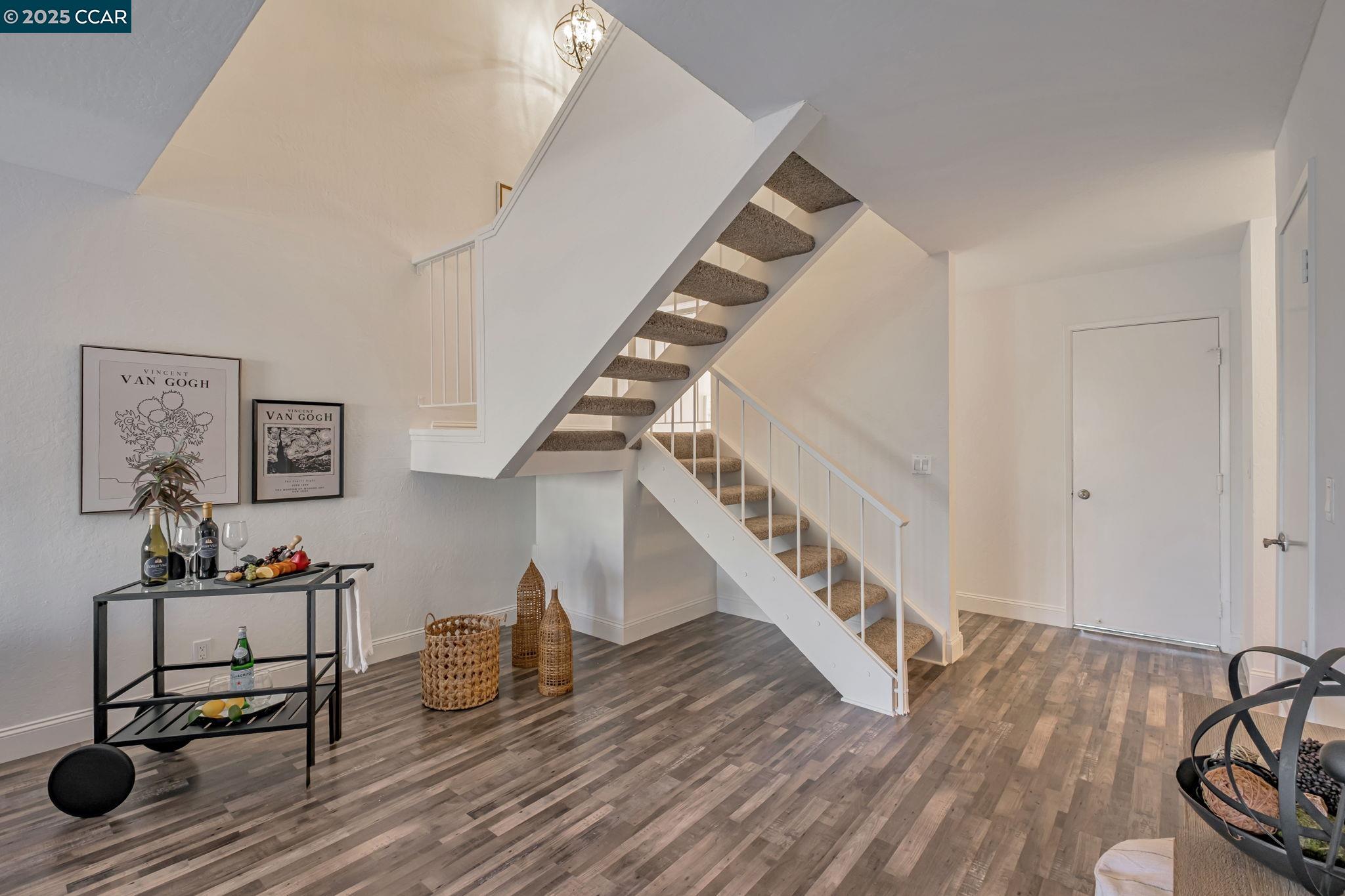 849 Tampico Walnut Creek, CA 94598 - Photo 10 of 24 a view of entryway and hall with wooden floor