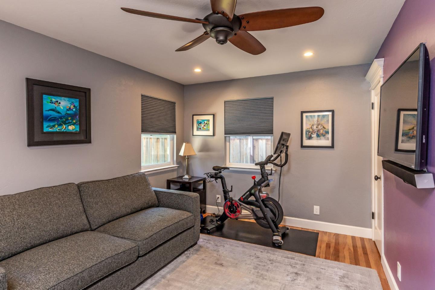 915 Cherrystone Drive Los Gatos, CA 95032 - Photo 22 of 37 a living room with furniture a air conditioner vent and a window