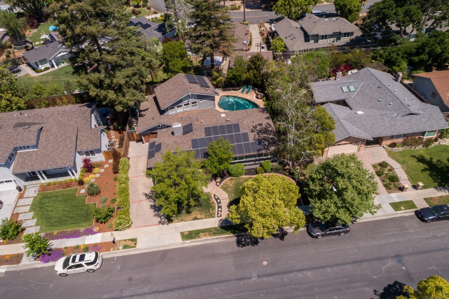 915 Cherrystone Drive Los Gatos, CA 95032 - Photo 27 of 37 an aerial view of a