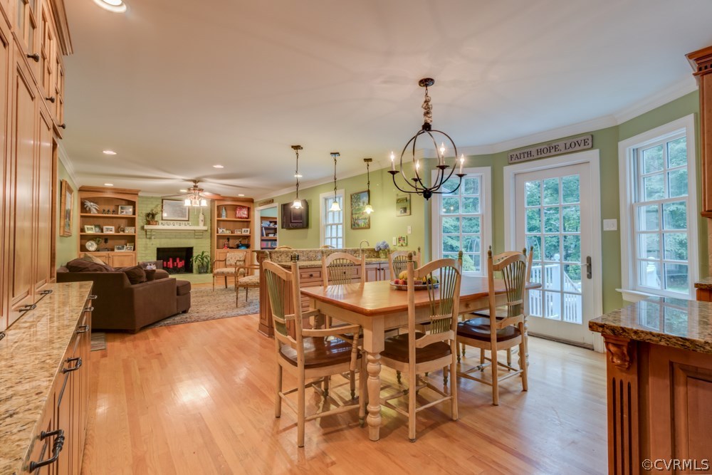 14440 Chepstow Road Midlothian, VA 23113 - Photo 15 of 43 Open to the family room this space is ideal for en