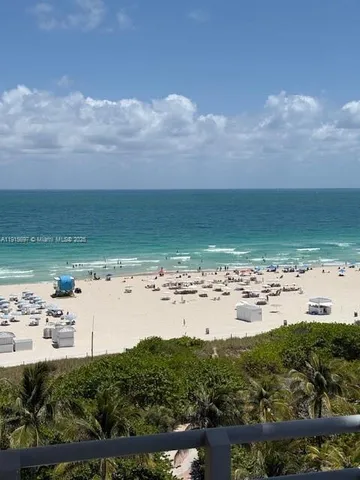 a view of beach and ocean