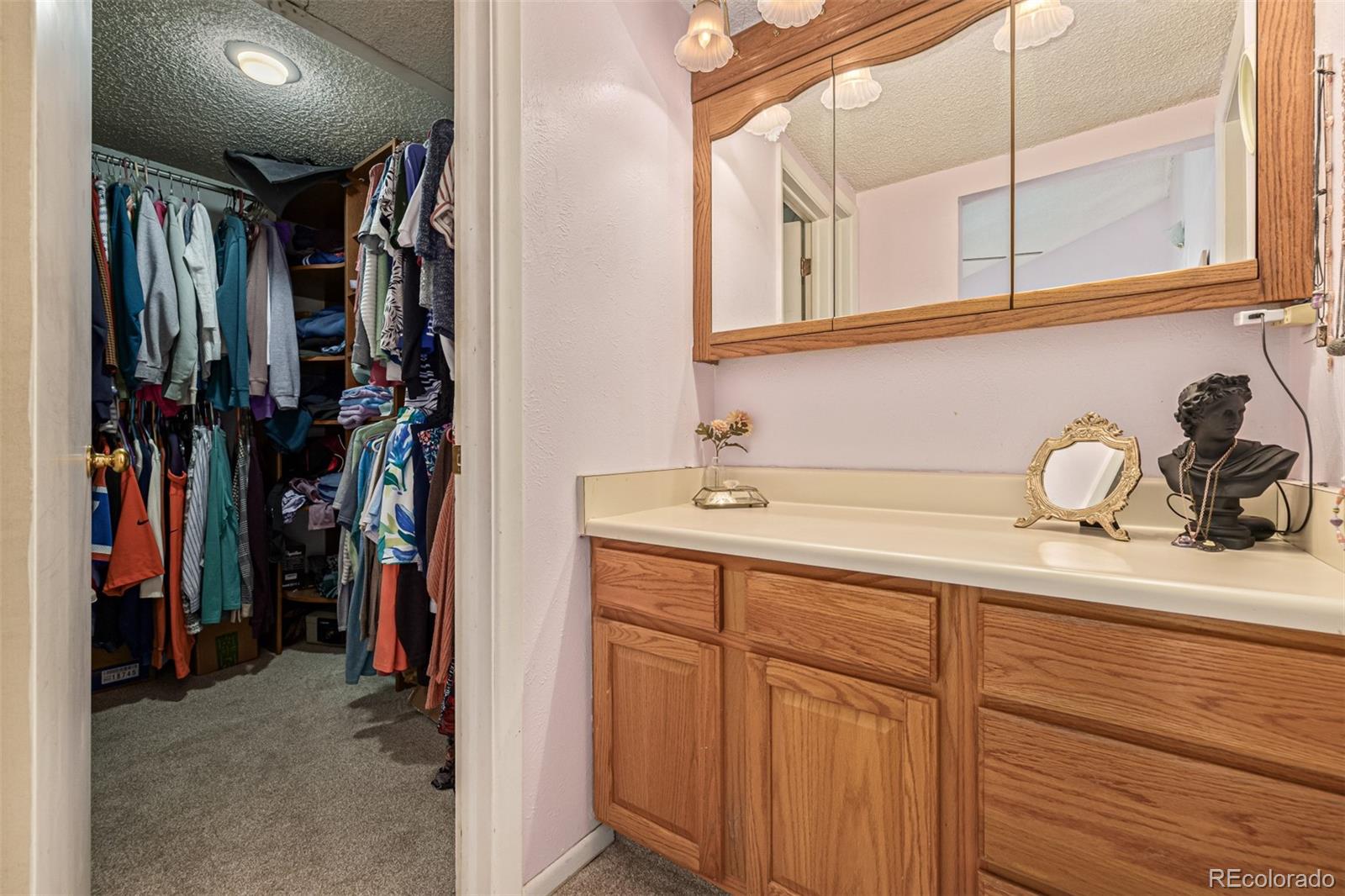 4233 East Maplewood Way Centennial, CO 80121 - Photo 19 of 50 a view of walk in closet with clothes