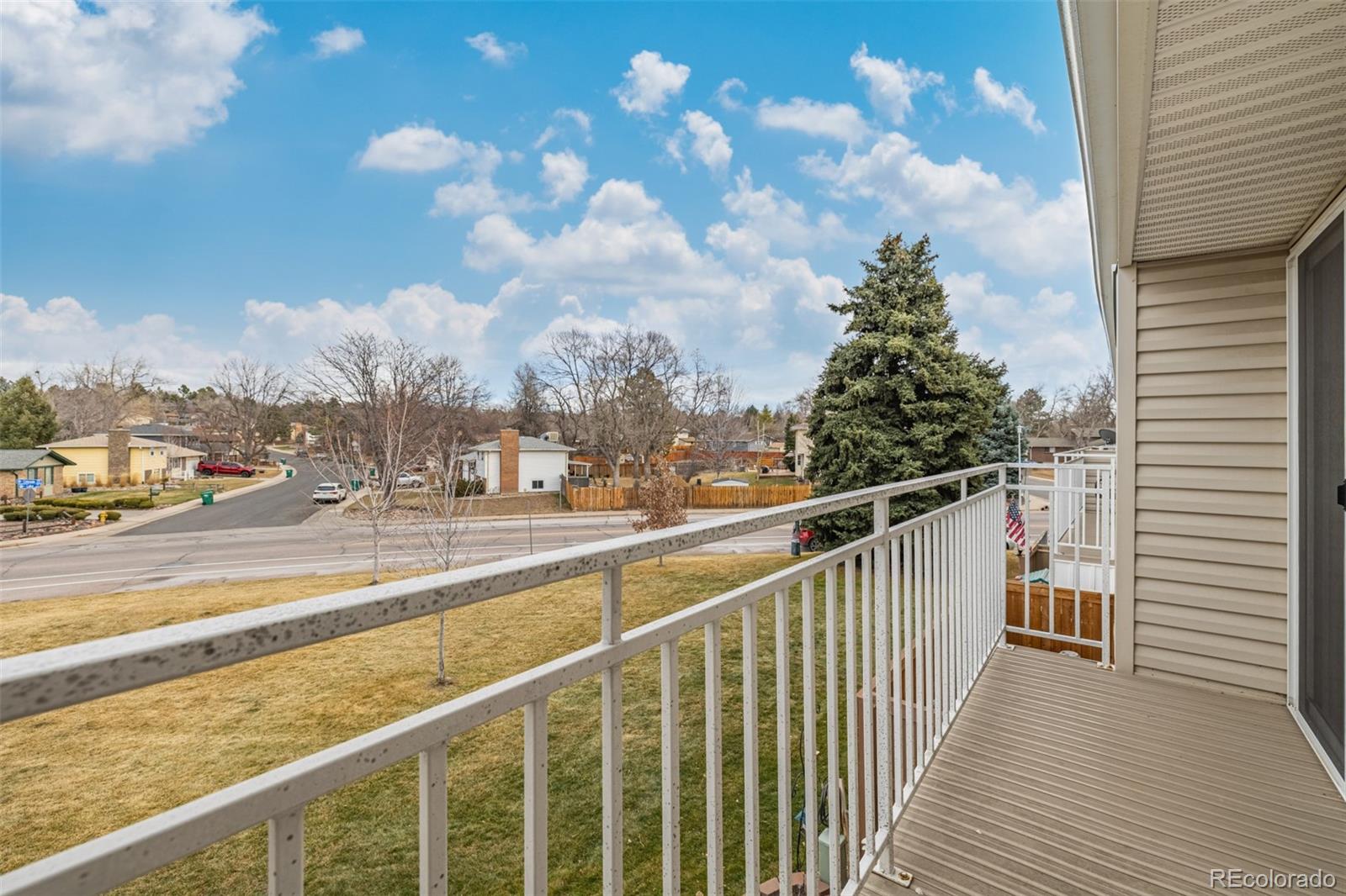 4233 East Maplewood Way Centennial, CO 80121 - Photo 31 of 50 a view of a balcony with city view