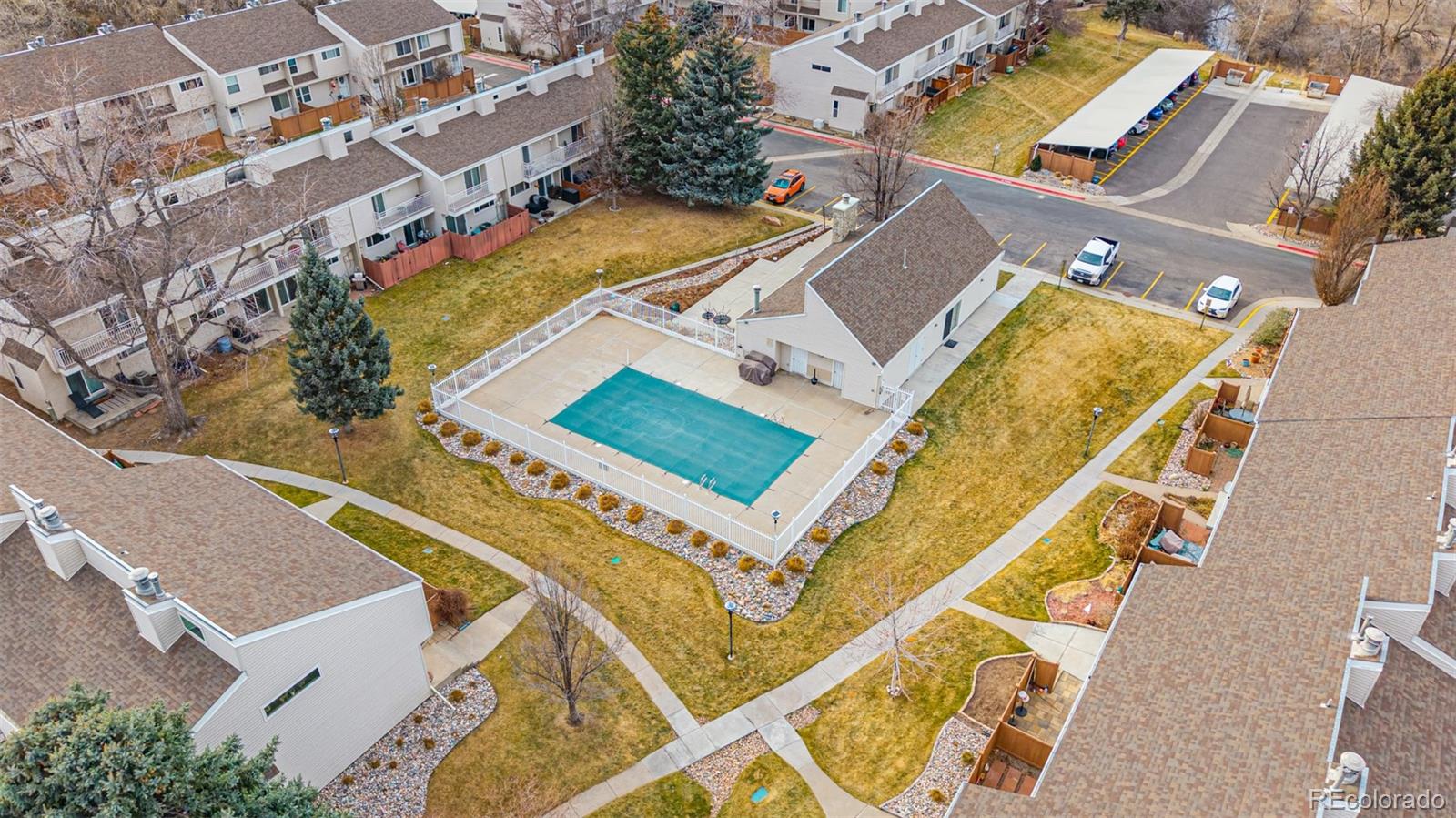 4233 East Maplewood Way Centennial, CO 80121 - Photo 48 of 50 an aerial view of a house