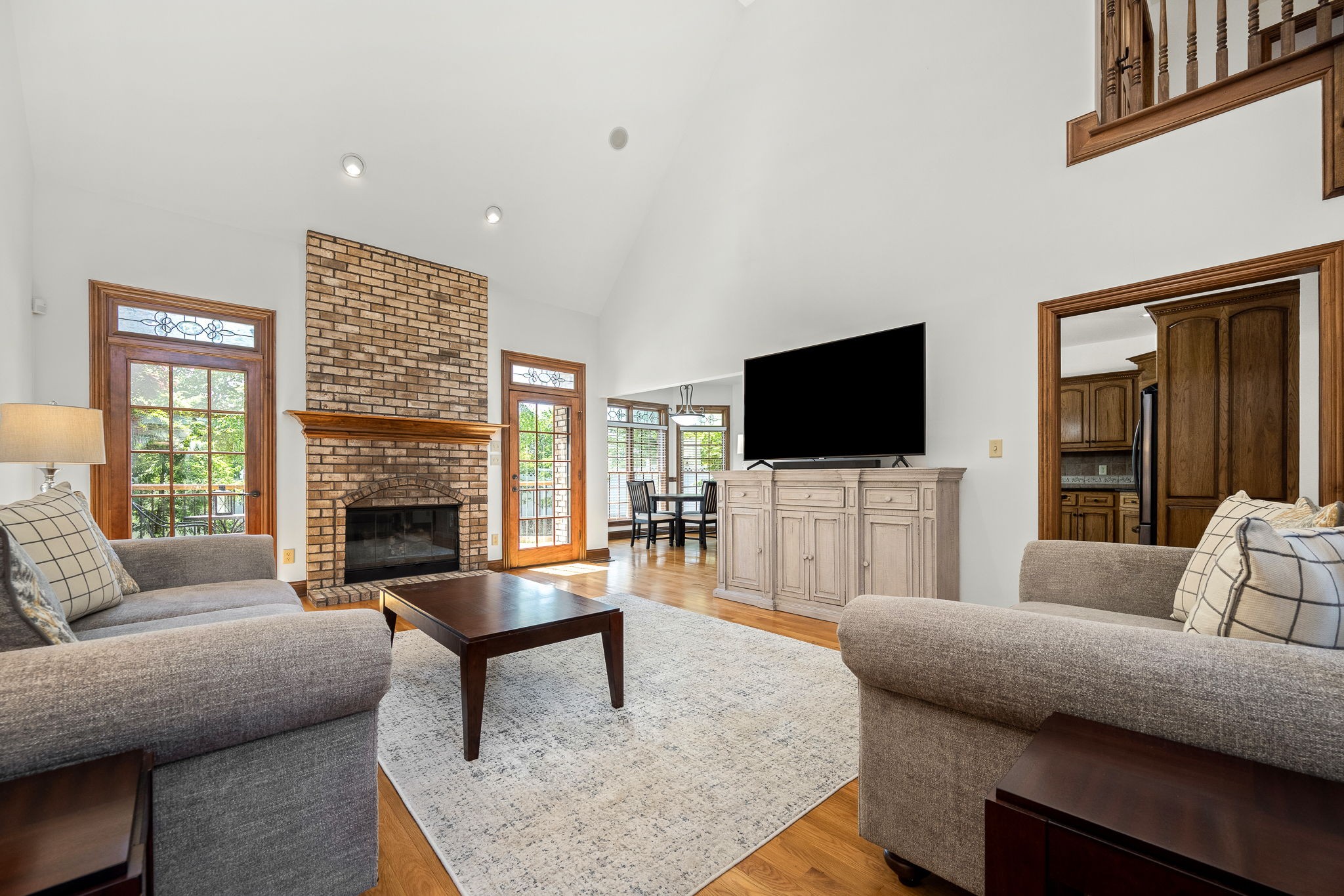 3040 Havasu Drive Spring Hill, TN 37174 - Photo 12 of 55 a living room with furniture and a flat screen tv