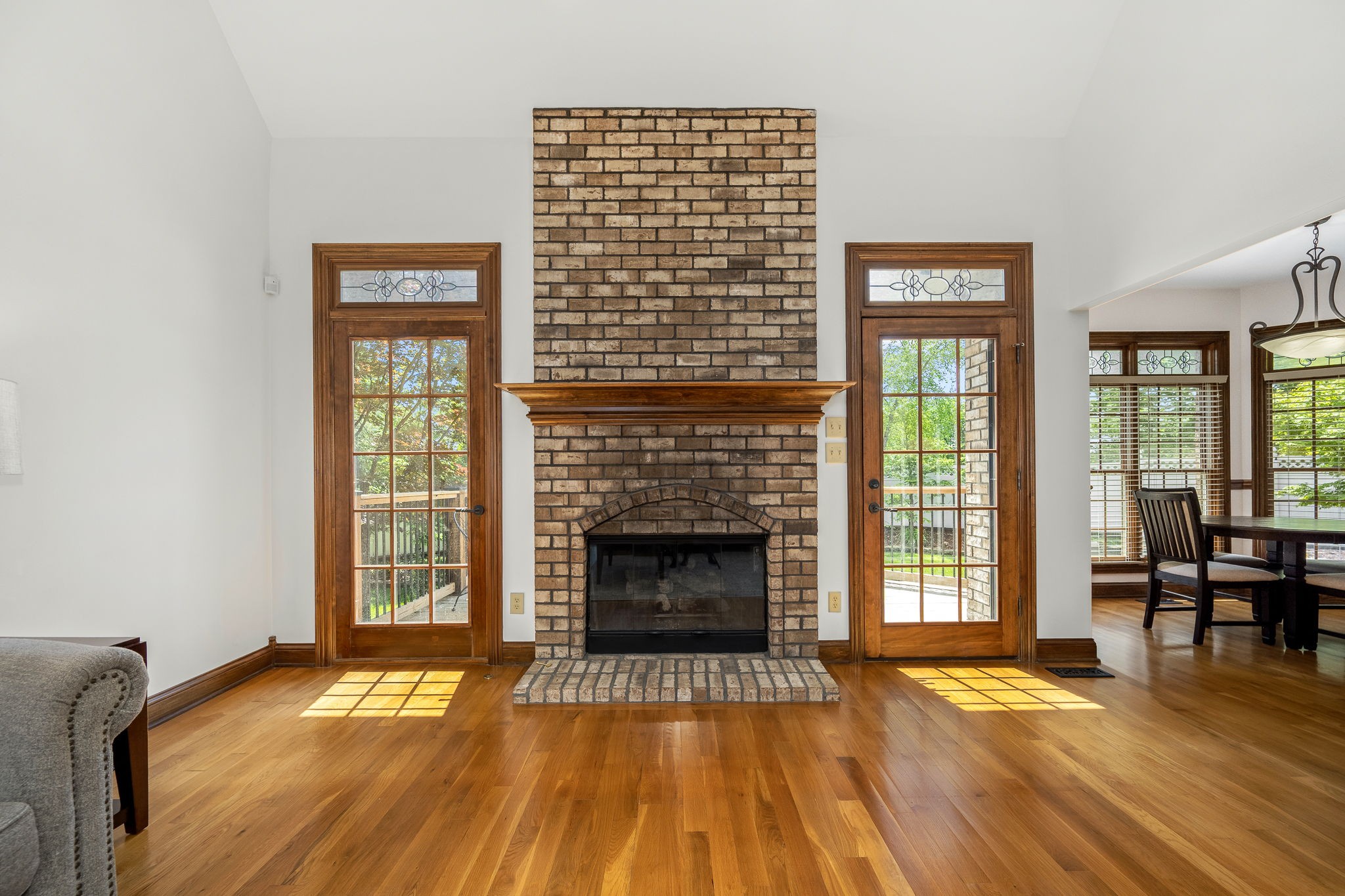 3040 Havasu Drive Spring Hill, TN 37174 - Photo 13 of 55 a view of empty room with wooden floor and fireplace