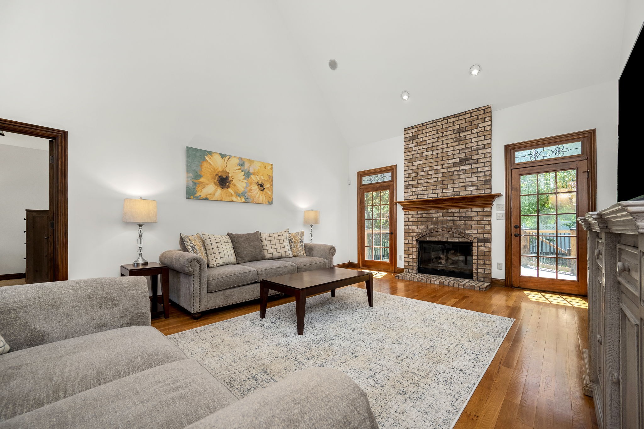 3040 Havasu Drive Spring Hill, TN 37174 - Photo 14 of 55 a living room with furniture and a fireplace