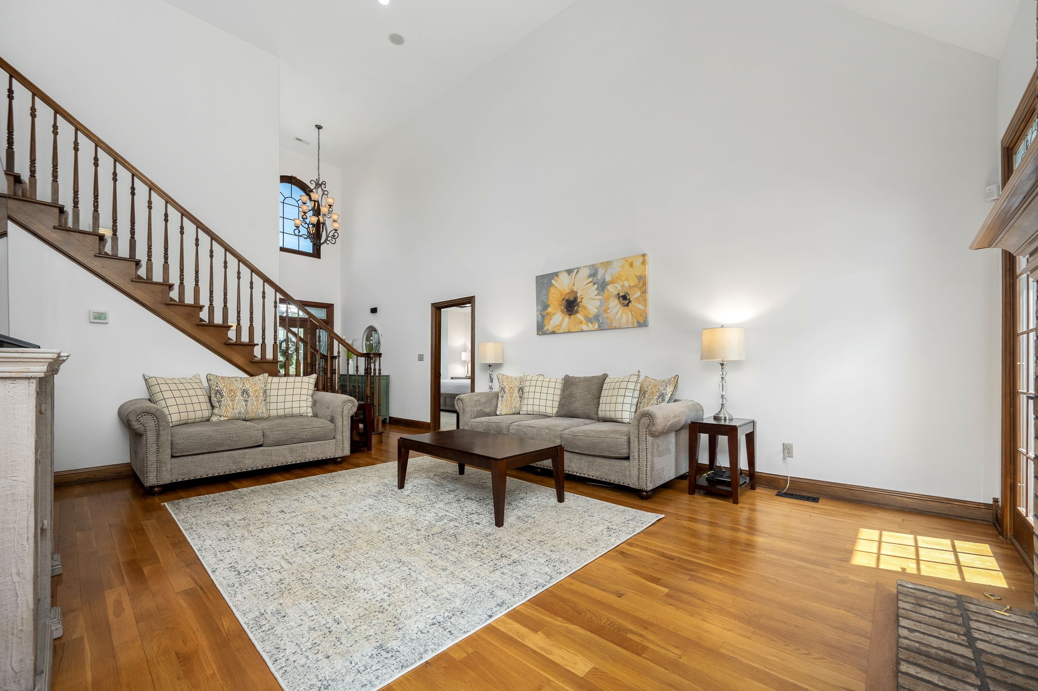 3040 Havasu Drive Spring Hill, TN 37174 - Photo 15 of 55 a living room with furniture and stairs