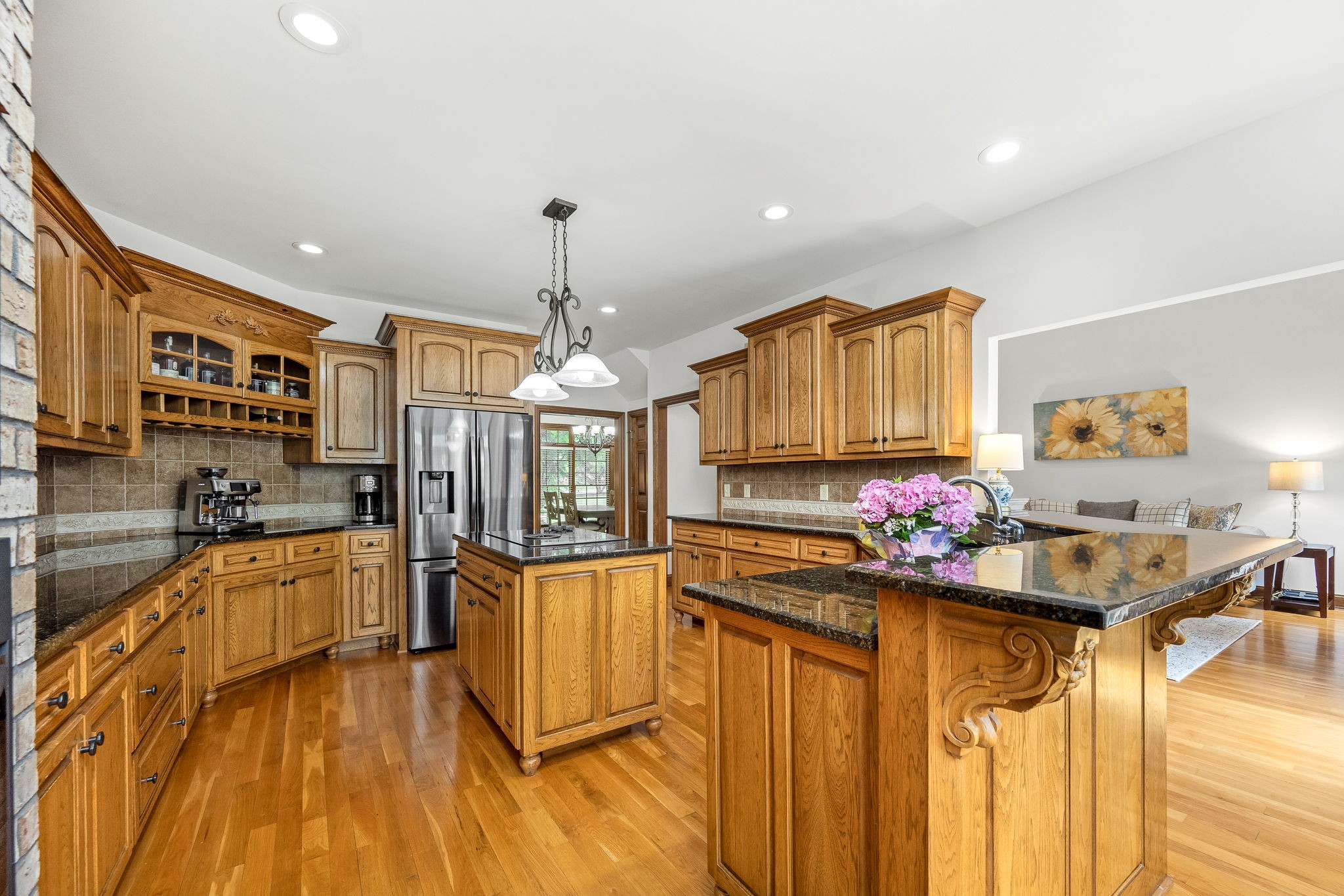 3040 Havasu Drive Spring Hill, TN 37174 - Photo 19 of 55 a kitchen that has a lot of cabinets and refrigerator