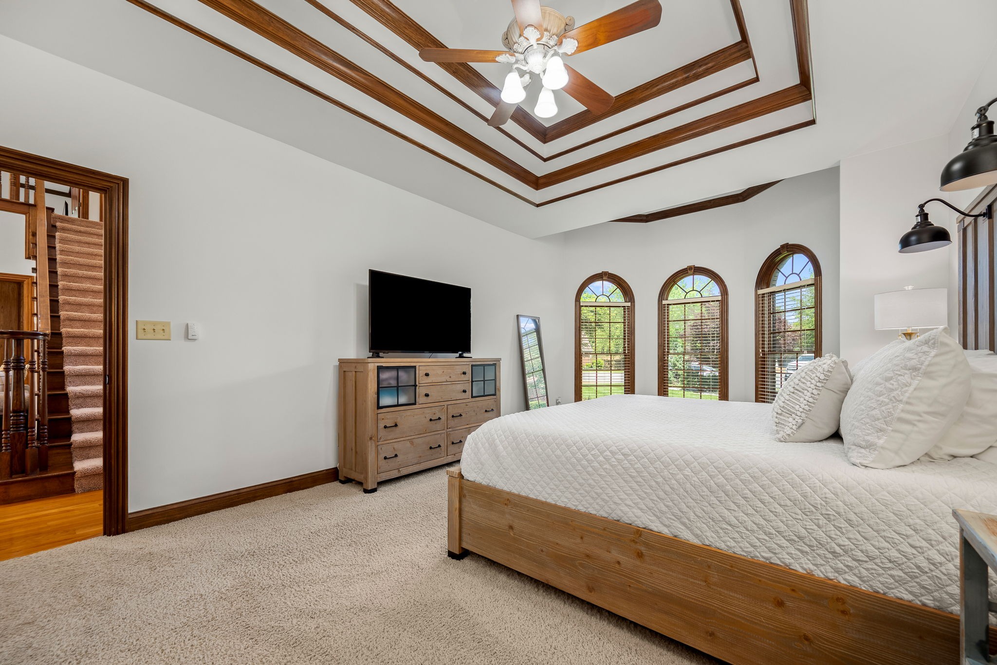 3040 Havasu Drive Spring Hill, TN 37174 - Photo 26 of 55 a bedroom with a large bed and tv