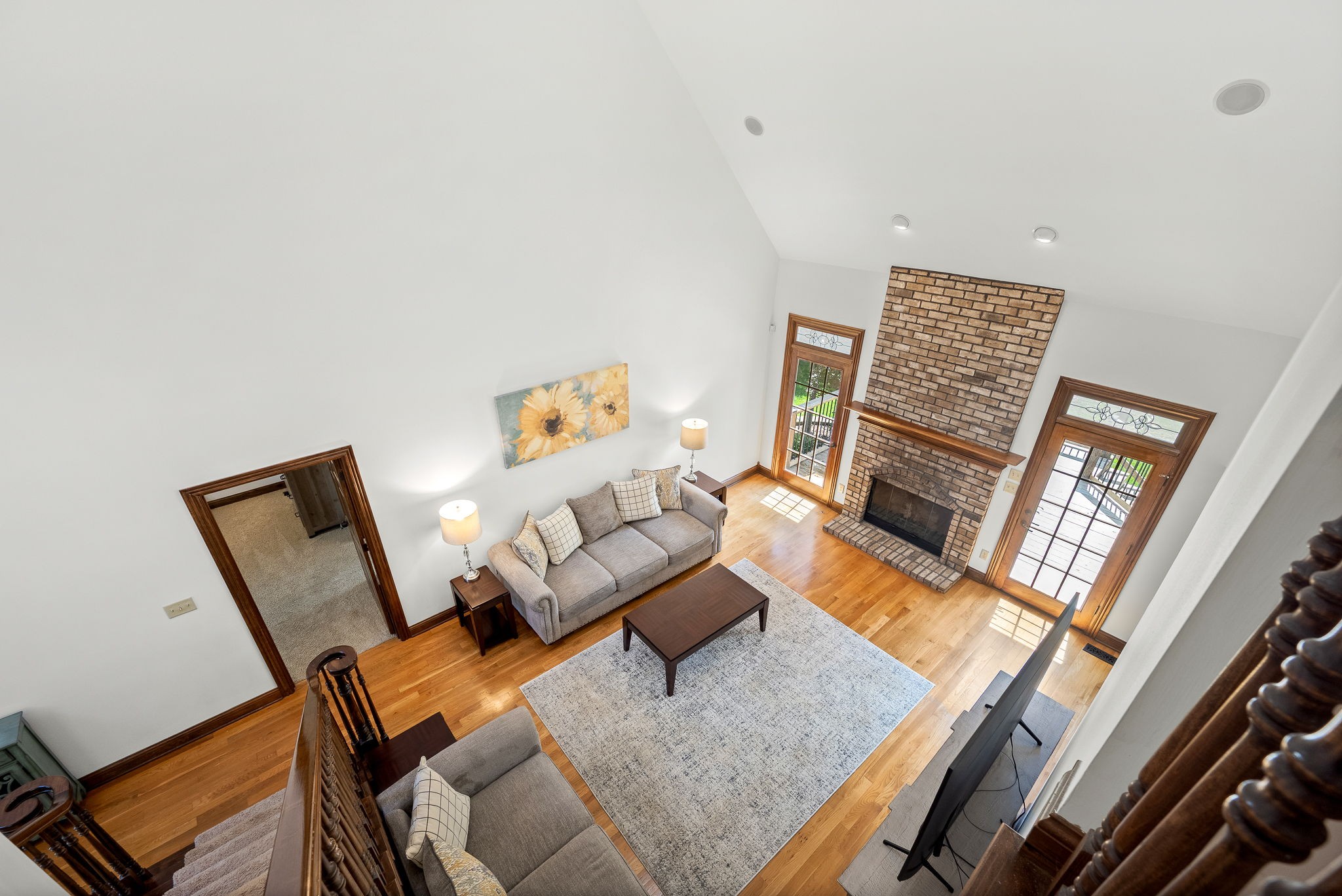 3040 Havasu Drive Spring Hill, TN 37174 - Photo 39 of 55 a living room with furniture and a fireplace