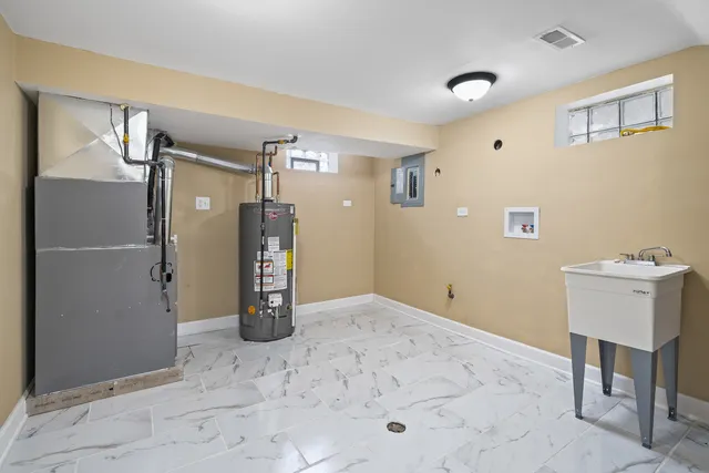 a view of a house next to a yard