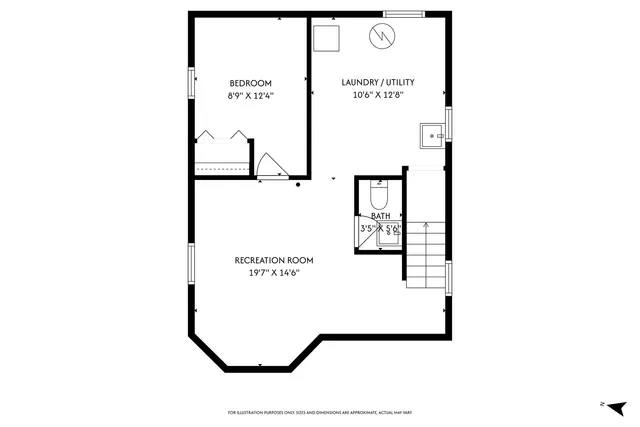 a picture of a bench in front of a wall