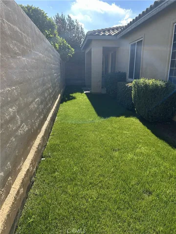 a view of outdoor space and garden