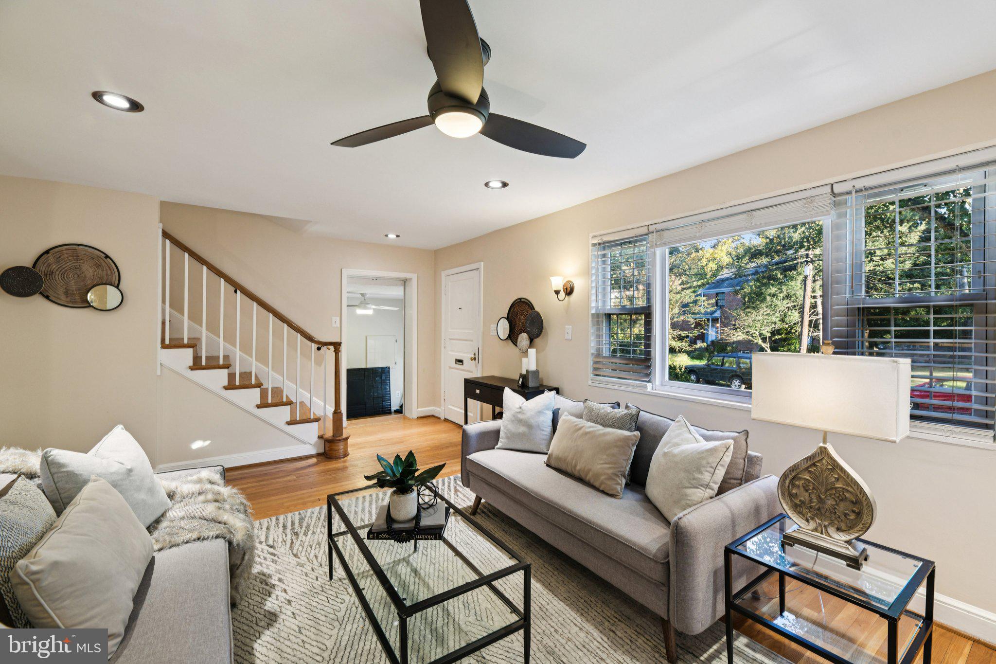 4012 Beechwood Road University Park, MD 20782 - Photo 9 of 56 a living room with furniture and a large window