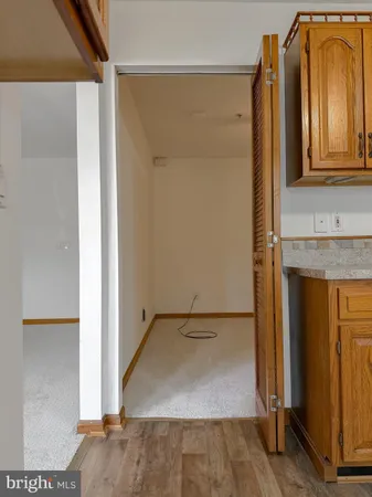 a view of front door