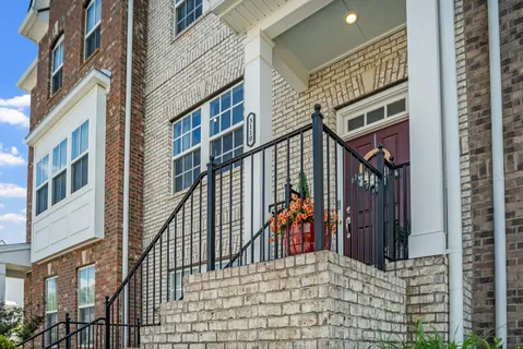 a view of path along with building