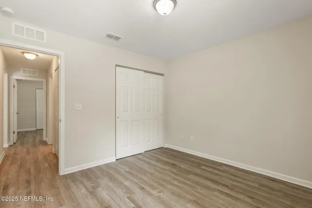 wooden floor in an empty room