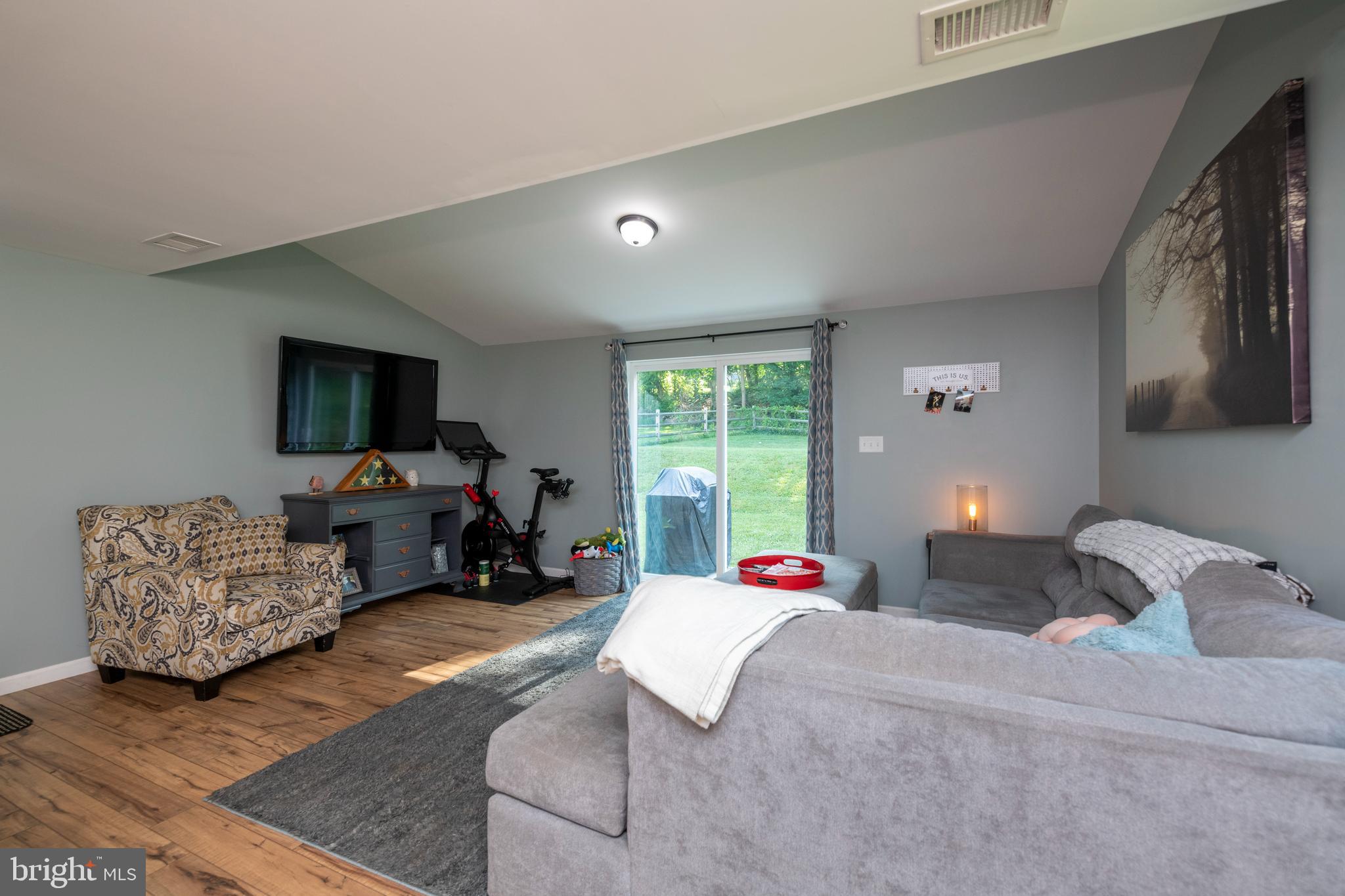 909 Old Pylesville Road Pylesville, MD 21132 - Photo 22 of 61 Sliding doors lead out to the private backyard