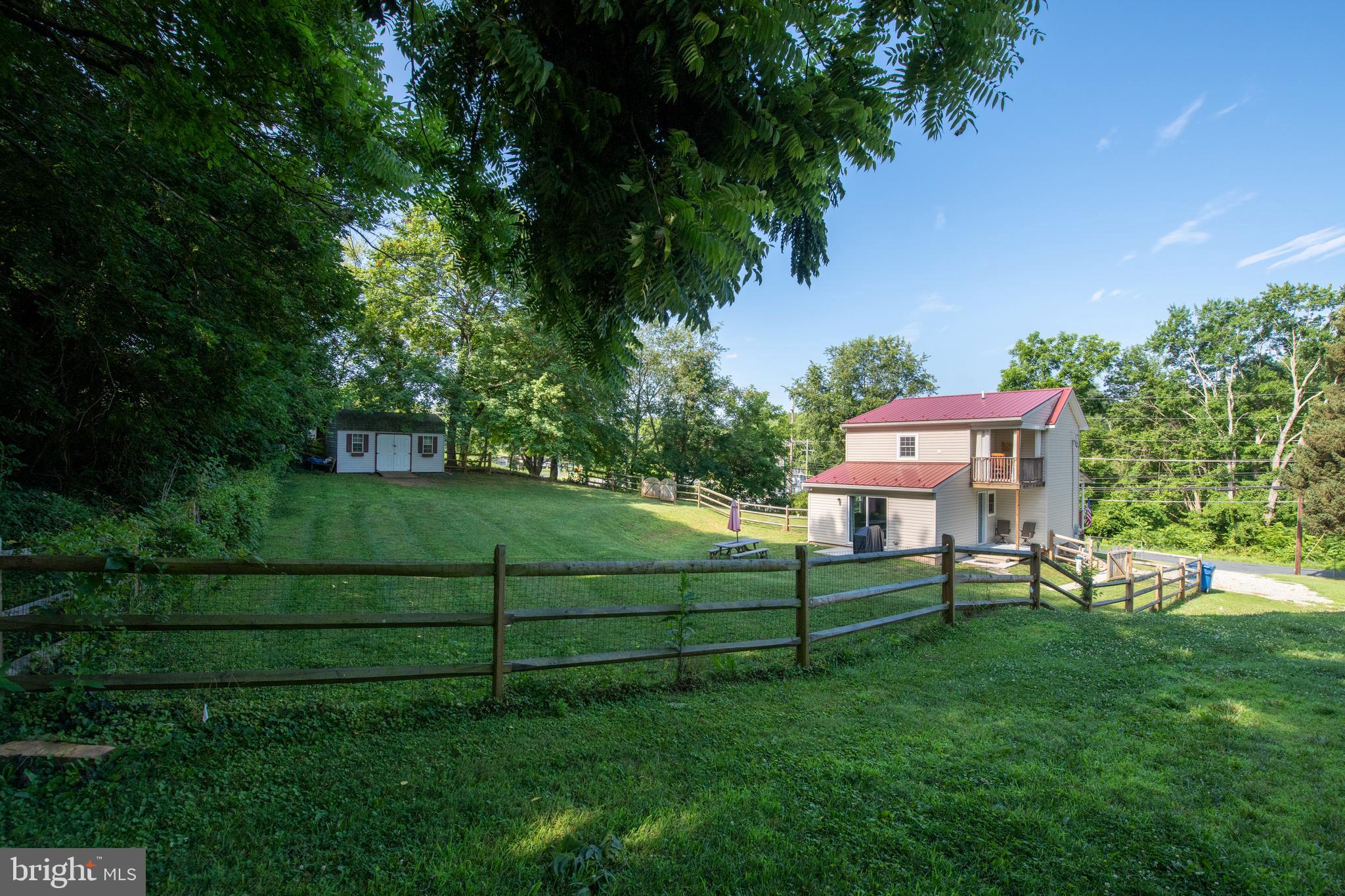 909 Old Pylesville Road Pylesville, MD 21132 - Photo 10 of 61 Fenced in back yard