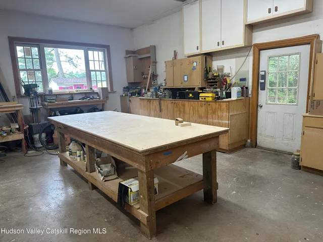 a view of storage and utility room