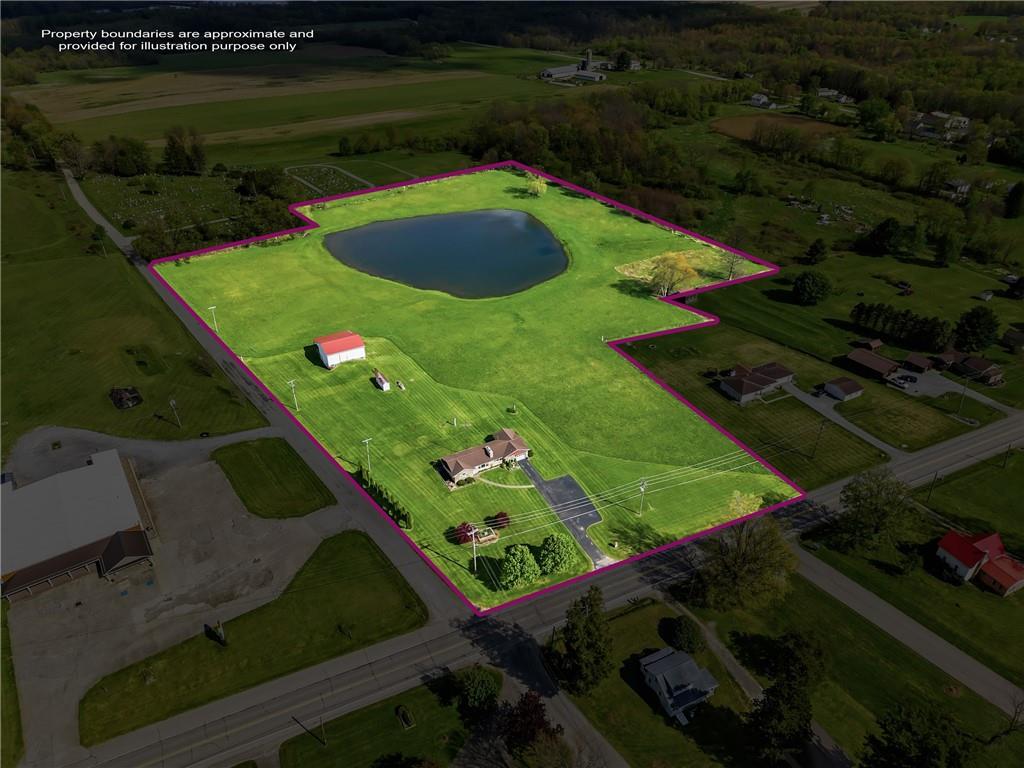 3344 Perry Highway Hadley, PA 16130 - Photo 13 of 50 an aerial view of a golf course