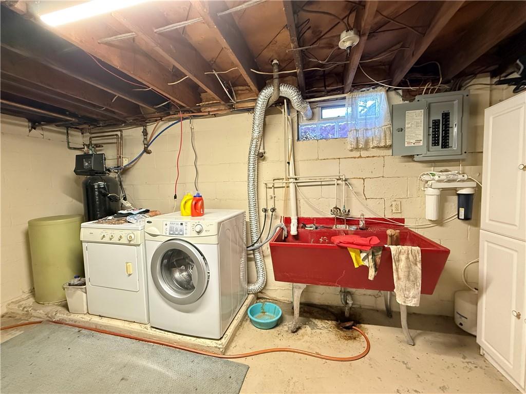 3344 Perry Highway Hadley, PA 16130 - Photo 46 of 50 a utility room with dryer and washer