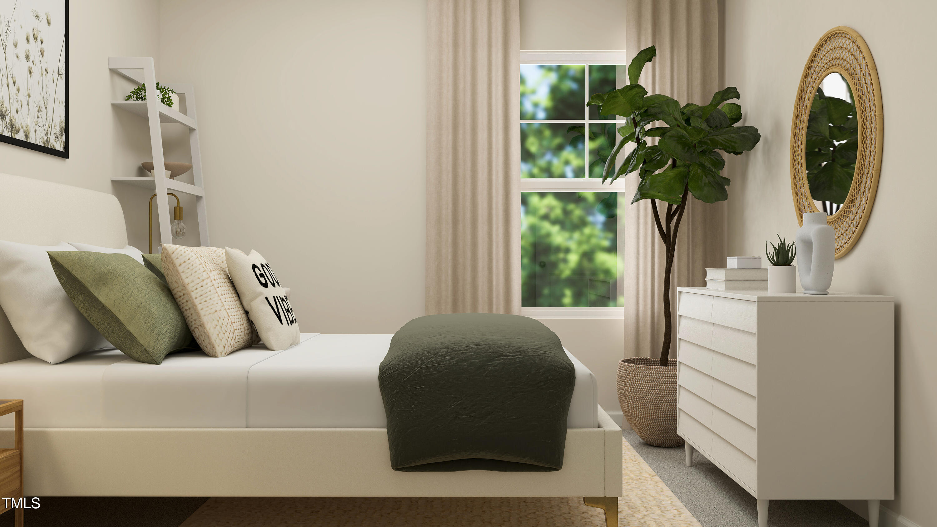 5839 Millstone Way Sims, NC 27880 - Photo 15 of 21 a living room with a couch and a potted plant