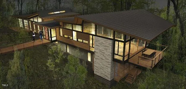 a view of a house with pool