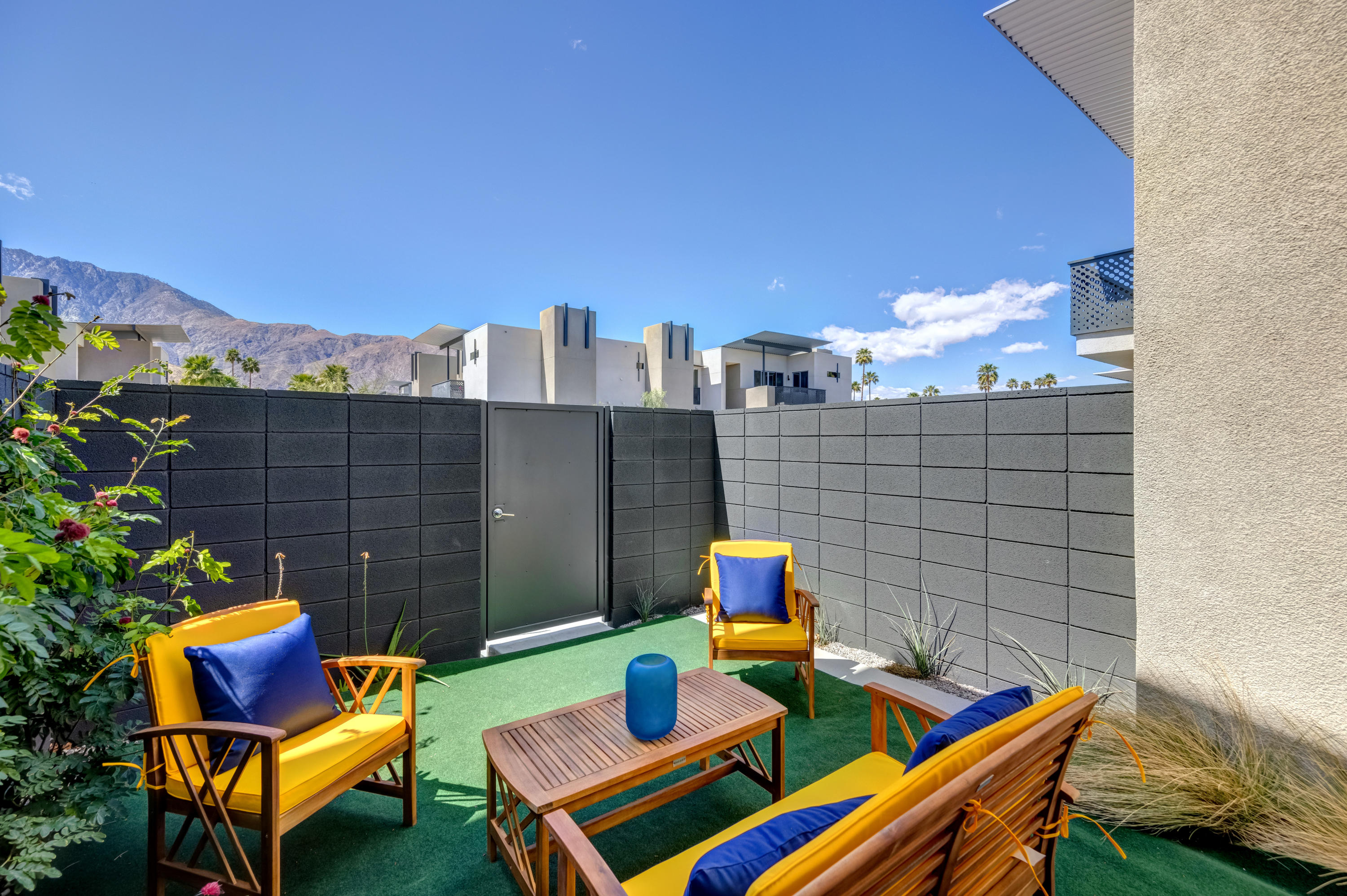161 The River Palm Springs, CA 92262 - Photo 11 of 46 a view of a chairs in a patio