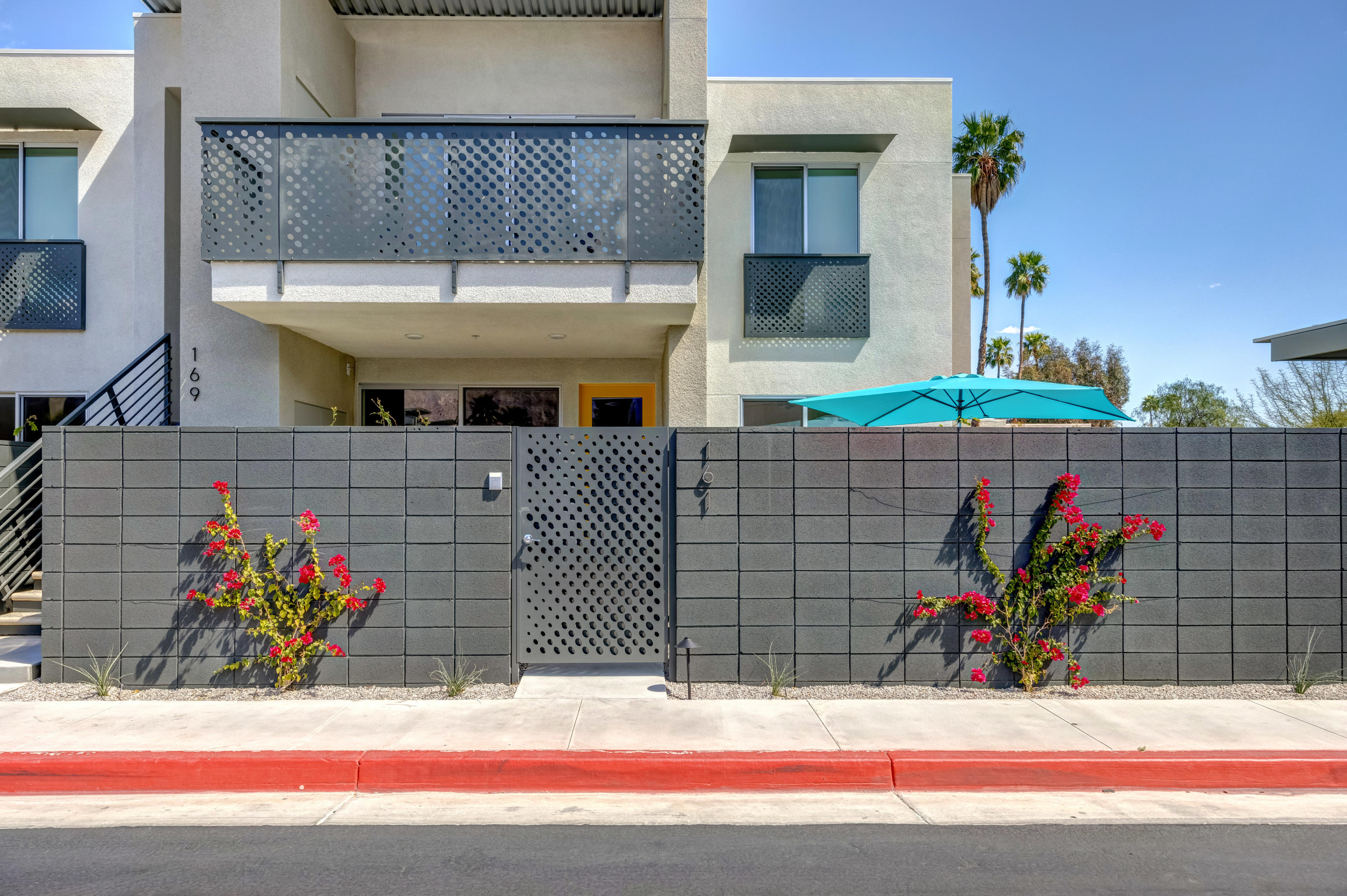 161 The River Palm Springs, CA 92262 - Photo 38 of 46 a view of entryway front of house