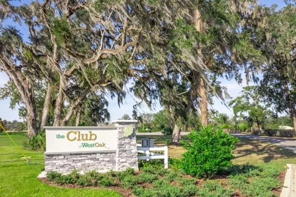 a view of a street with a house and a garden