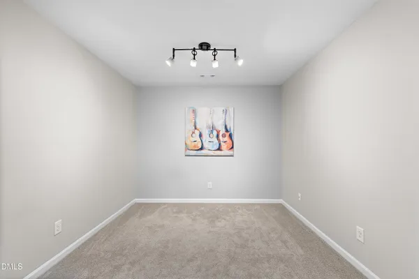 an empty room with a empty space