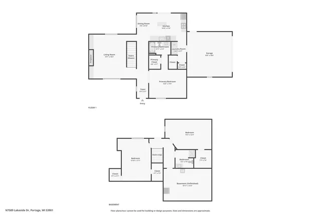 $499,000 | N7589 Lakeside Drive, Portage, WI 53901