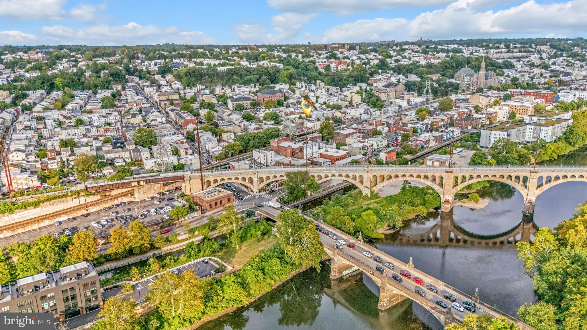 4413 Baker Street Philadelphia, PA 19127 - Photo 24 of 30 an aerial view of a city