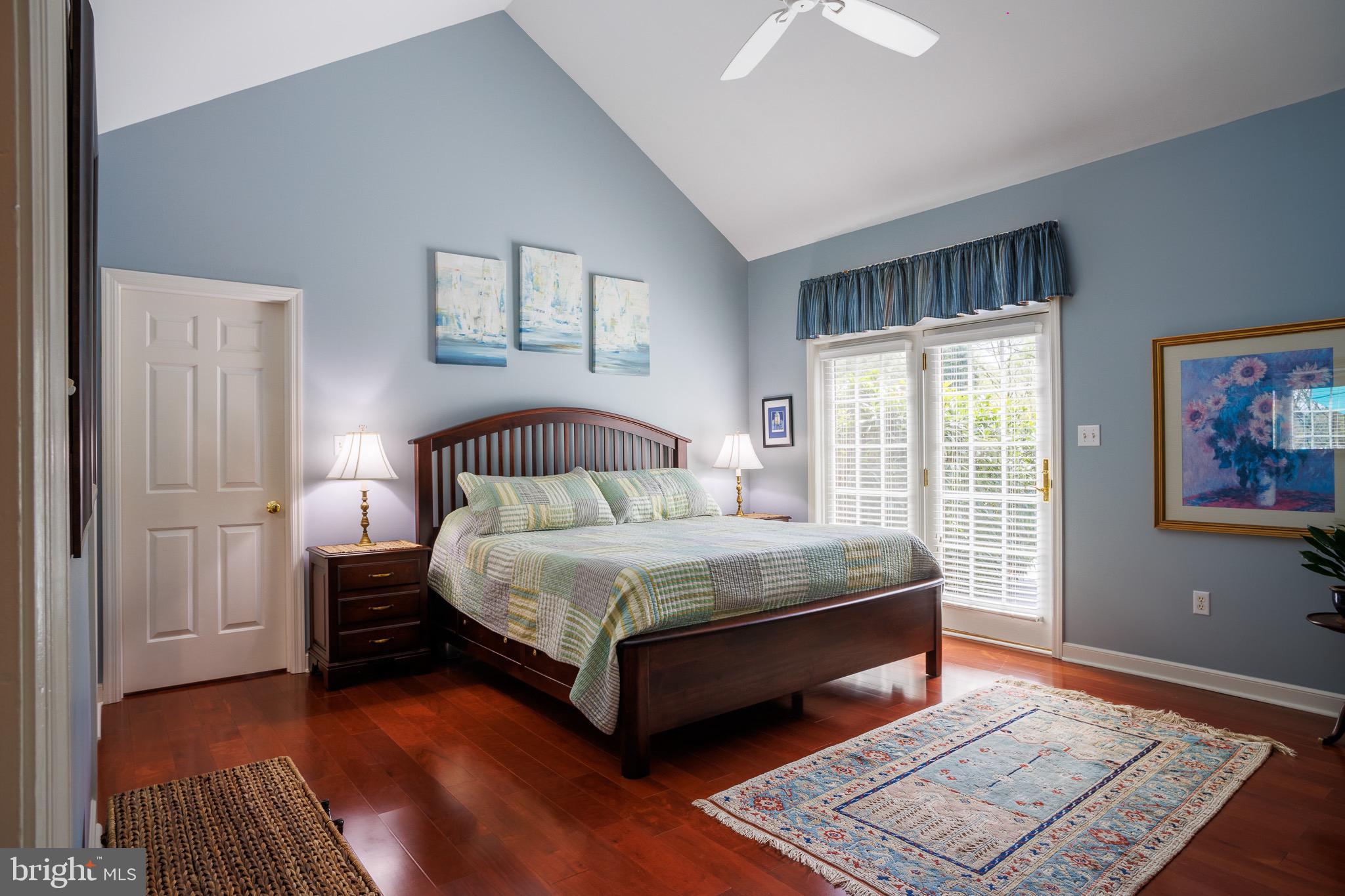 18 Deerfield Road Lancaster, PA 17603 - Photo 11 of 31 Primary bedroom on main floor with hardwood