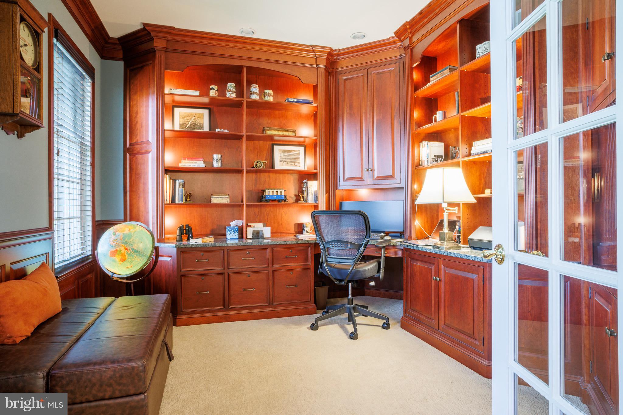 18 Deerfield Road Lancaster, PA 17603 - Photo 3 of 31 Office at front of house with glass doors