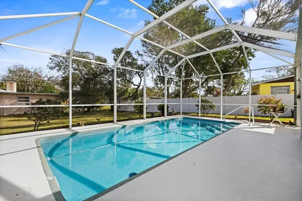 a view of a indoor swimming pool