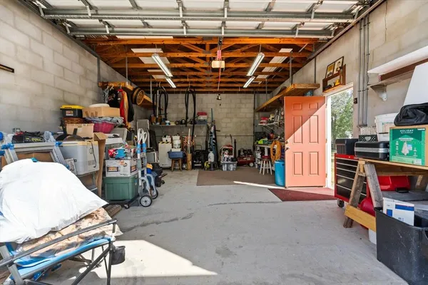 a view of storage and utility room