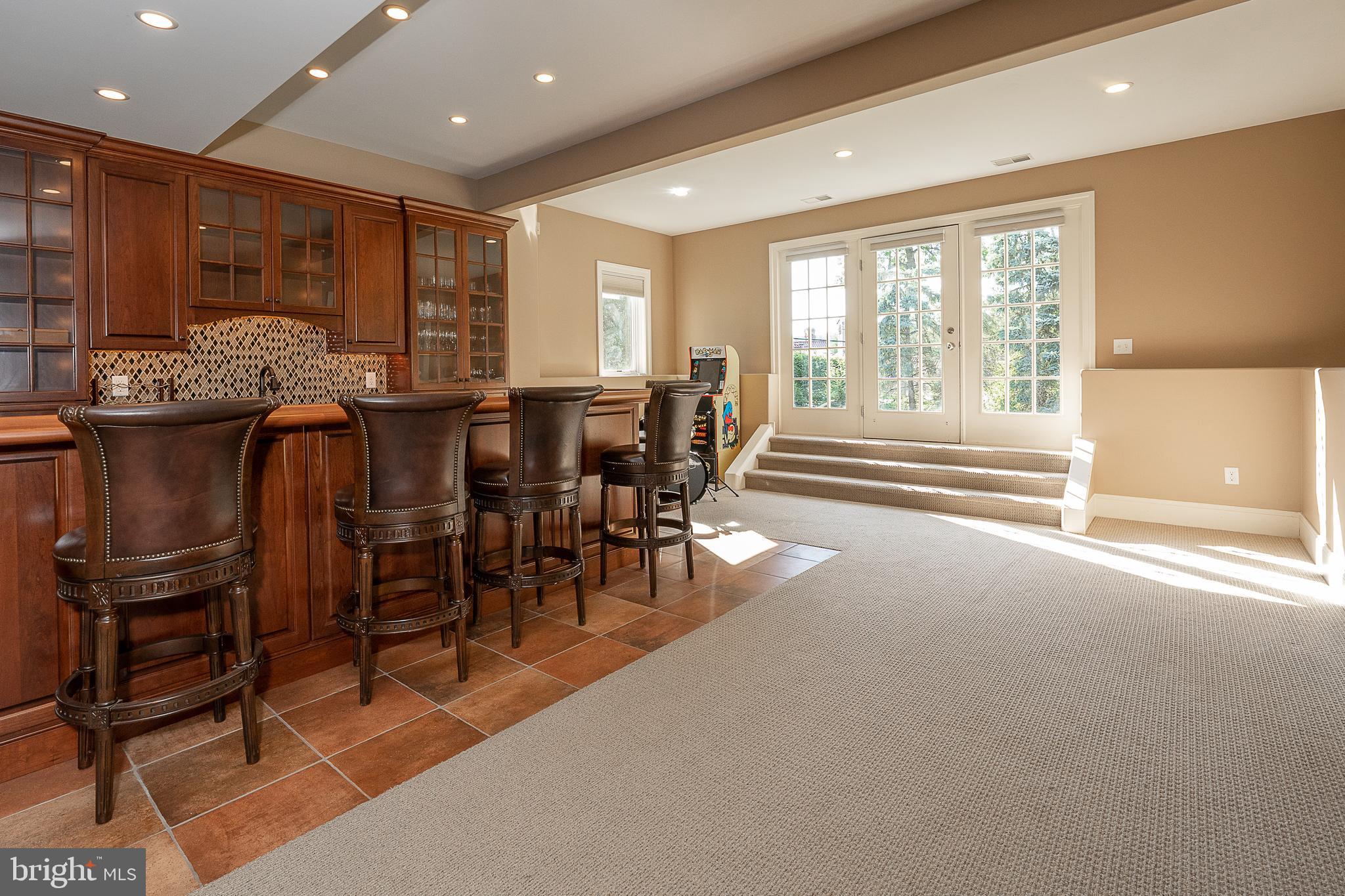 565 Huston Road Wayne, PA 19087 - Photo 24 of 28 Wet Bar Lower Level Walkout