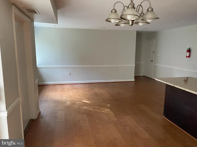 wooden floor in a empty room