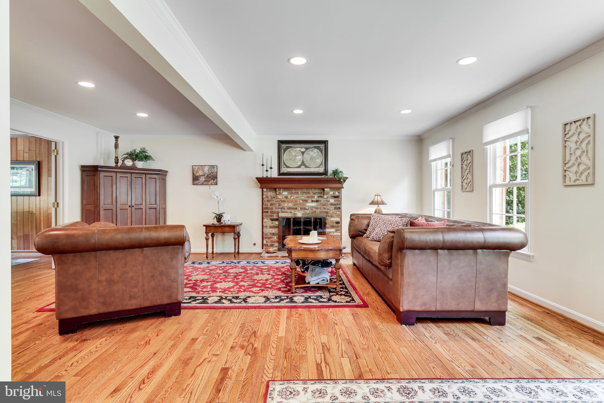 5258 O'Faly Road Fairfax, VA 22030 - Photo 28 of 57 Family room with gas fireplace