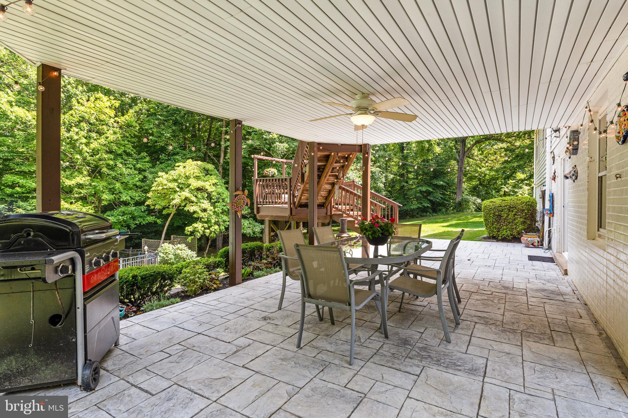 5258 O'Faly Road Fairfax, VA 22030 - Photo 40 of 57 Covered stone patio