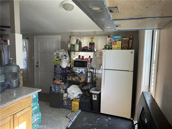 a room with storage and utility