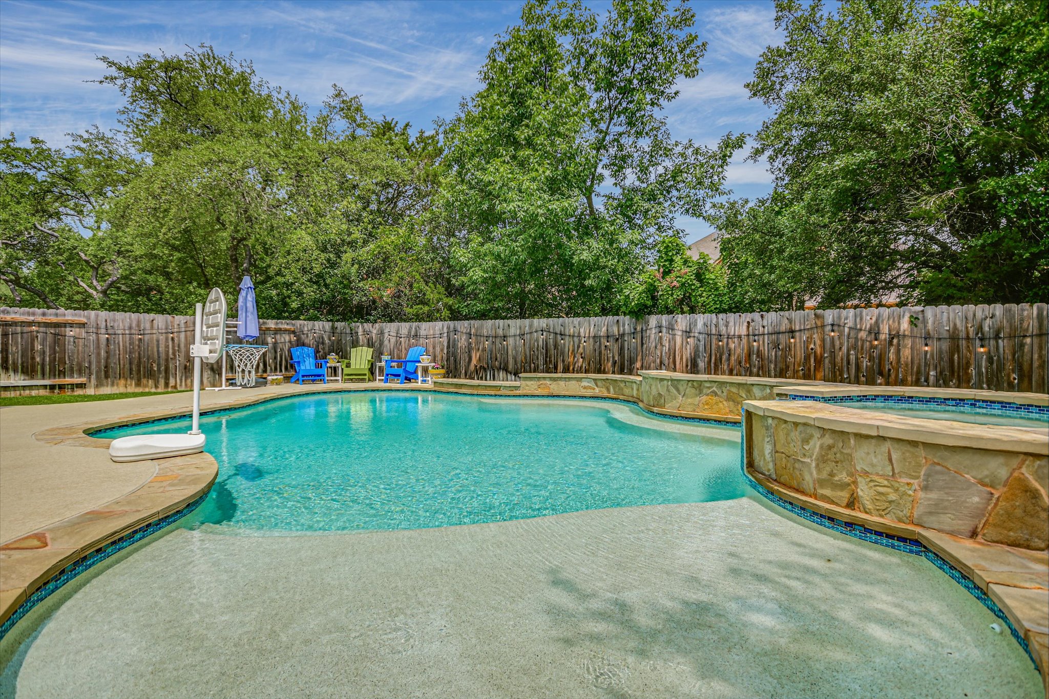 12312 Montclair Bend Austin, TX 78732 - Photo 28 of 40 Heated Saltwater Gunite Pool and spa