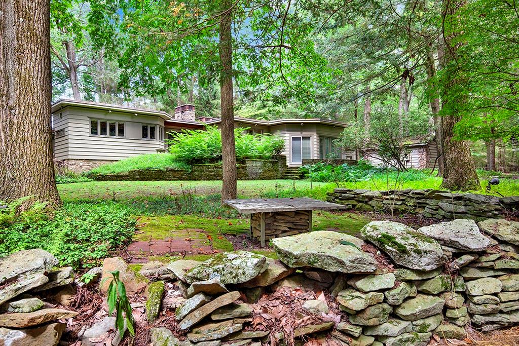 114 Forelle Lane Ligonier, PA 15658 - Photo 34 of 43 a view of backyard with plants and outdoor seating