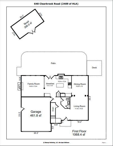 640 Clearbrook Road Matthews, NC 28105 - Photo 37 of 38 Gallery Image 37